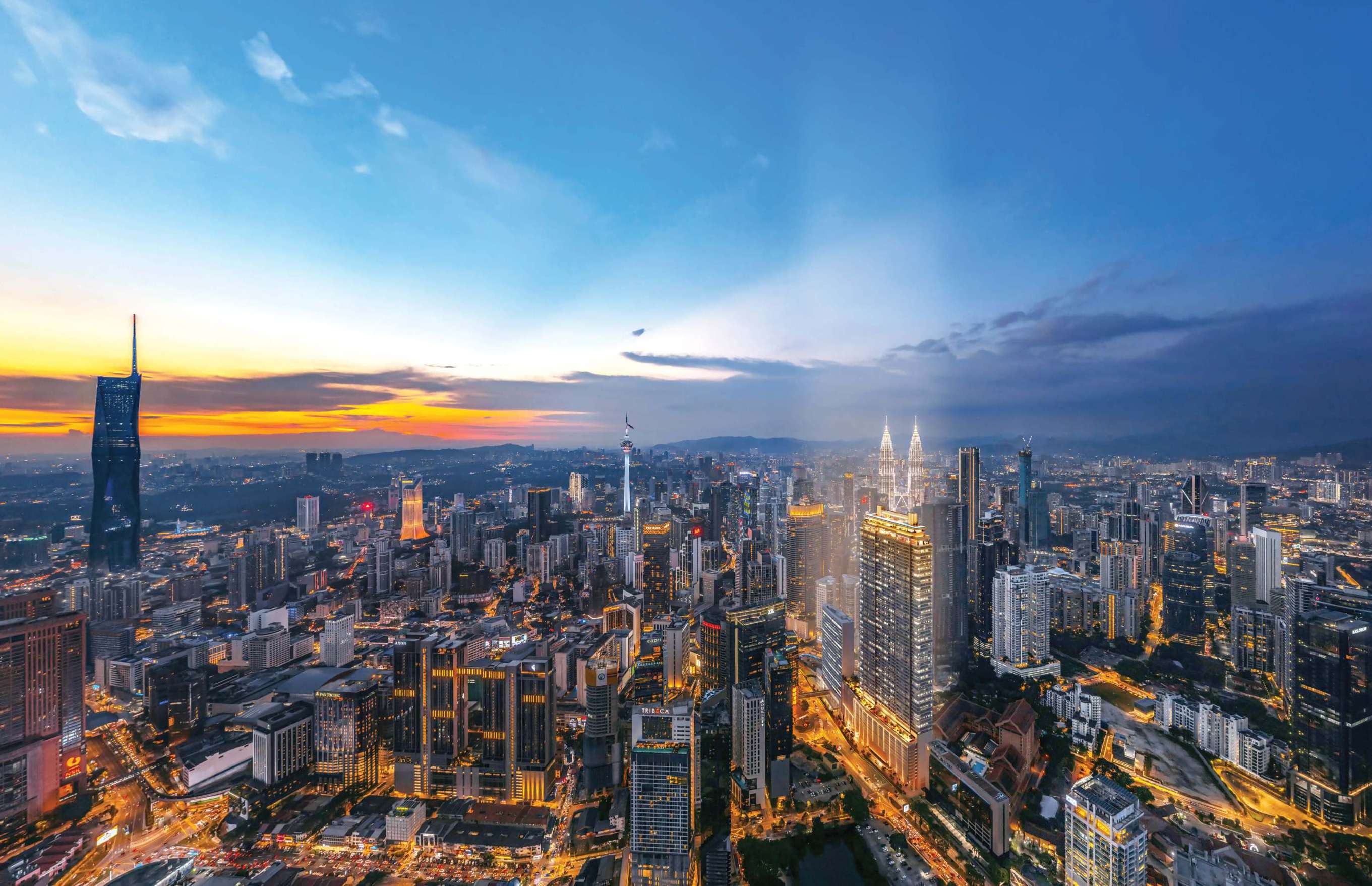 Pavilion Square KL Night View